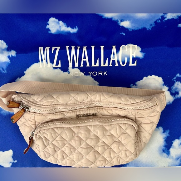 MZ Wallace Metro sling bag dusty pink w/ dust bag - Picture 2 of 11